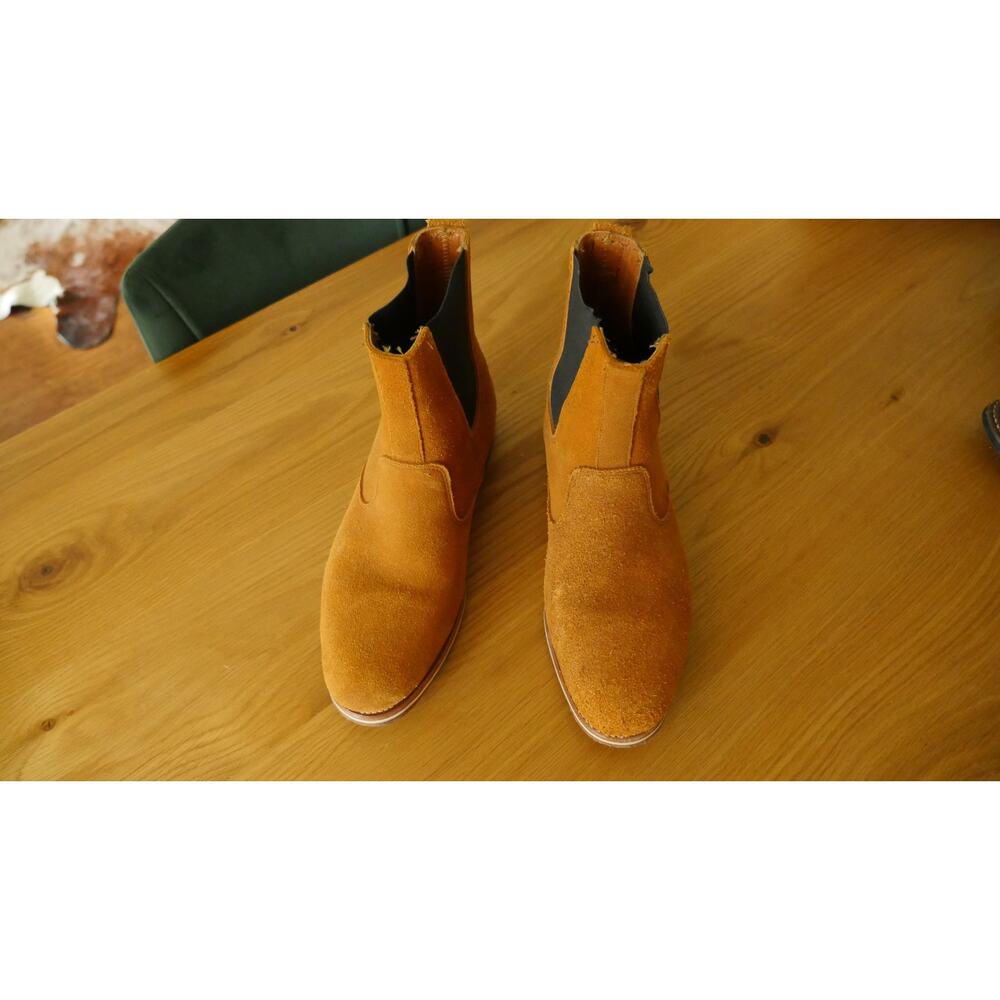 Mens 12 D USA Helm Riley Chelsea Boots (Rancourt Made) - Picture 5 of 14